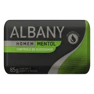 Sabonete Albany Homem Verde 85G
