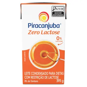 Leite Condensado Zero Lactose Piracanjuba 395G