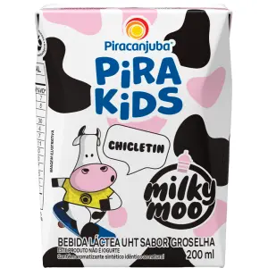 Bebida Lactea Pirakids Chicletin 200Ml