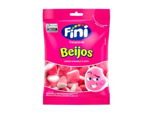 Fini Beijos de Morango 80G