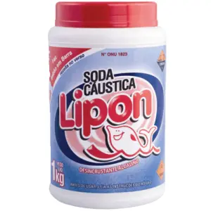 Soda Caustica Lipon Pote 1Kg