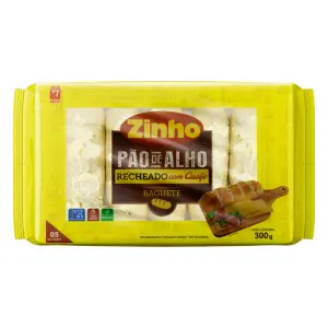 Pao de Alho Zinho Baguete Trad 300G
