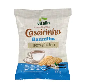 Biscoito Vitalin Amanteigado Baunilha 100G
