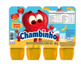 Iogurte Chambinho Petit Maca e Banana