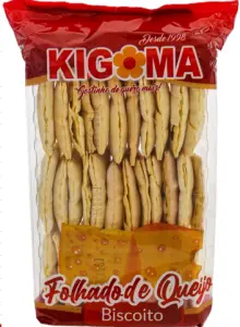 Biscoito Folhado de Queijo Kigoma 200G