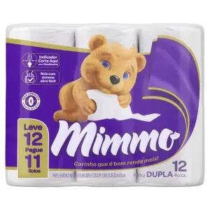 Papel Higienico Mimmo 30Mt C/12