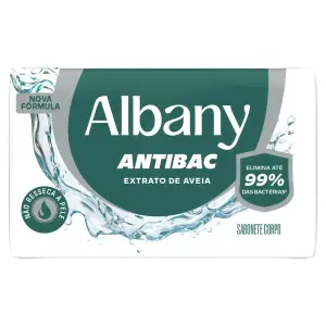 Sabonete Albany Bco Cuidado 85G
