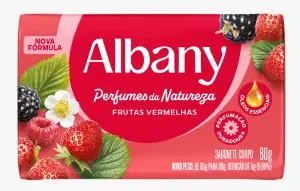 Sabonete Albany 85G Frutas Vermelha