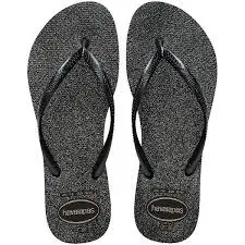 Sand Hav Slim Gloss Preto/Prata/Preto 35/36(E)
